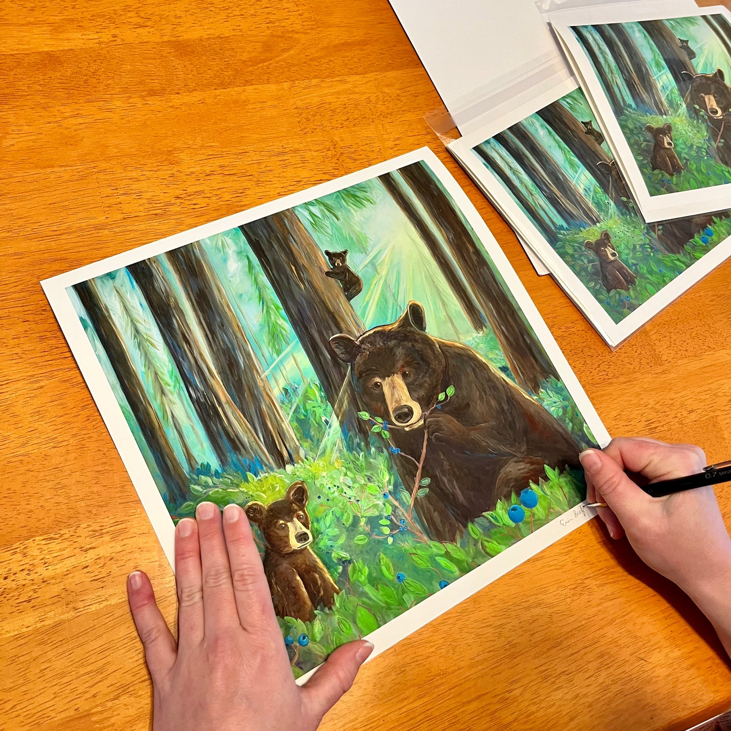 Momma Bear Fine Art Prints