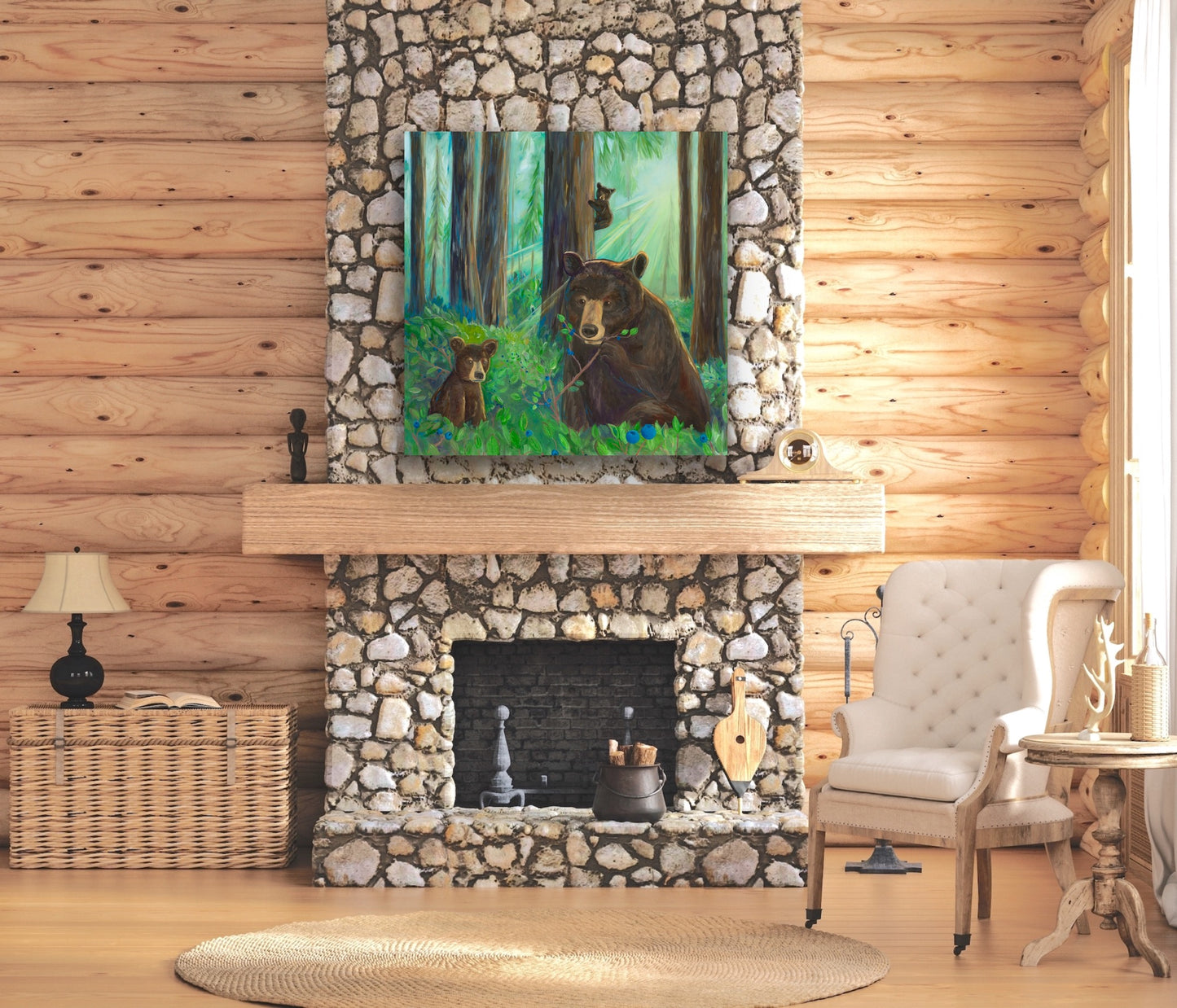 Momma Bear Fine Art Prints