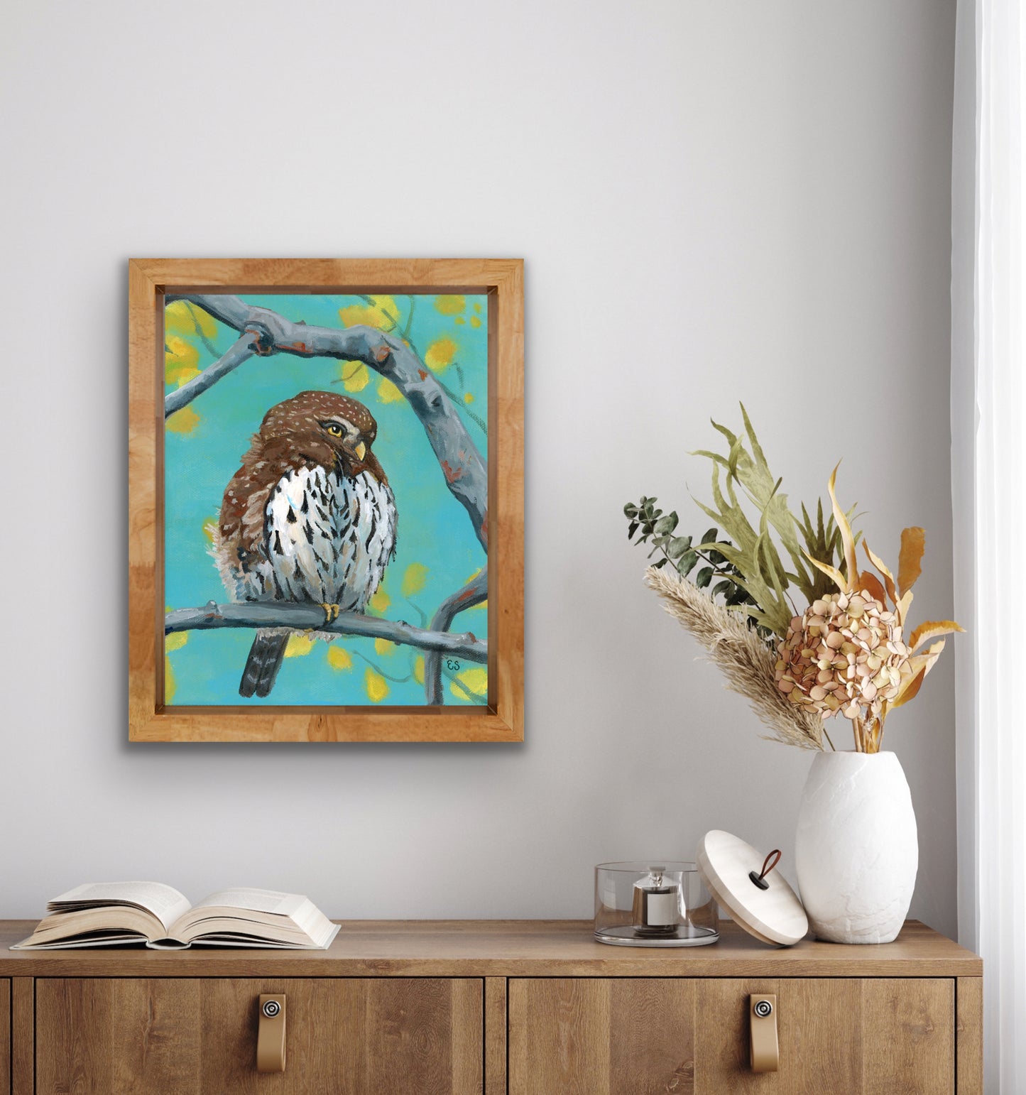 Northern Pygmy Owl - Fine Art Print