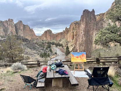 Smith Rock - Original Acrylic 24 x 36 in