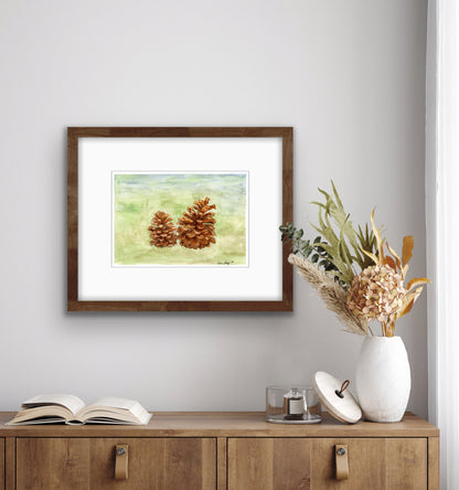 Pine Cones Fine Art Print