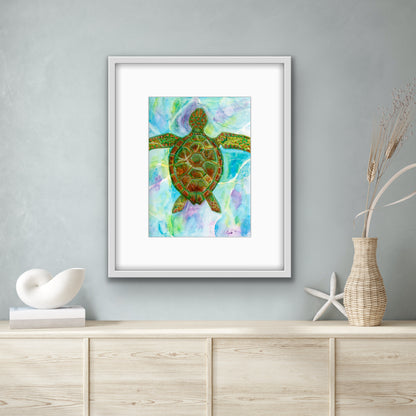 Sea Turtle Fine Art Print