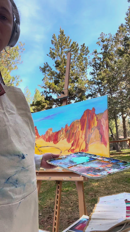Smith Rock - Original Acrylic 24 x 36 in